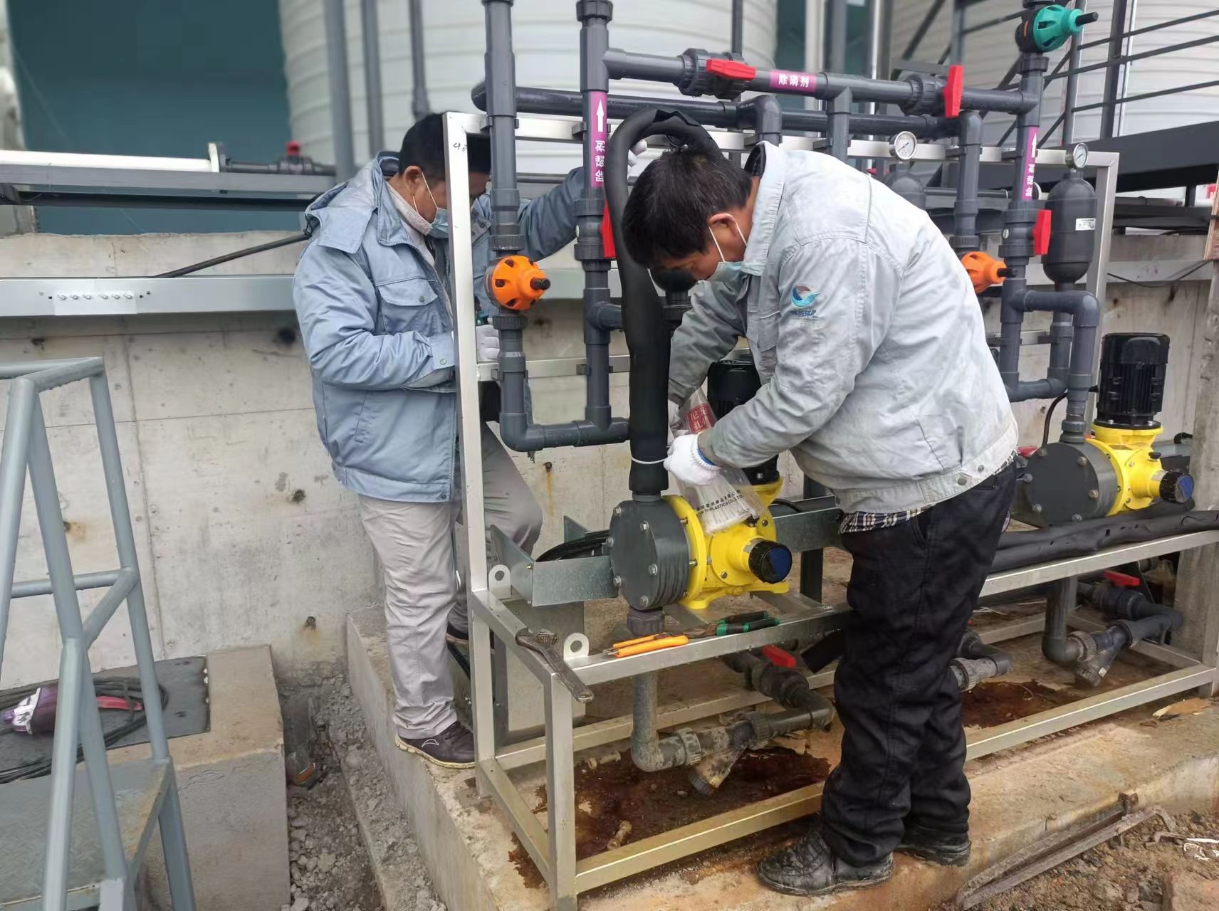 宿马北部污水处理厂开展“冬季防冻、防凝安全生产”培训会议(图2)